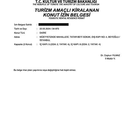 Bright Charming 2bd15bath Galatatower Home! #257 איסטמבול